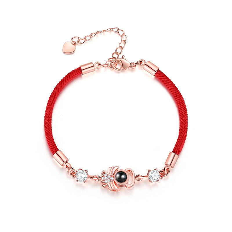 "Confession Love Couple Bracelets – 100 Ways to Say 'I Love You' for him and her."