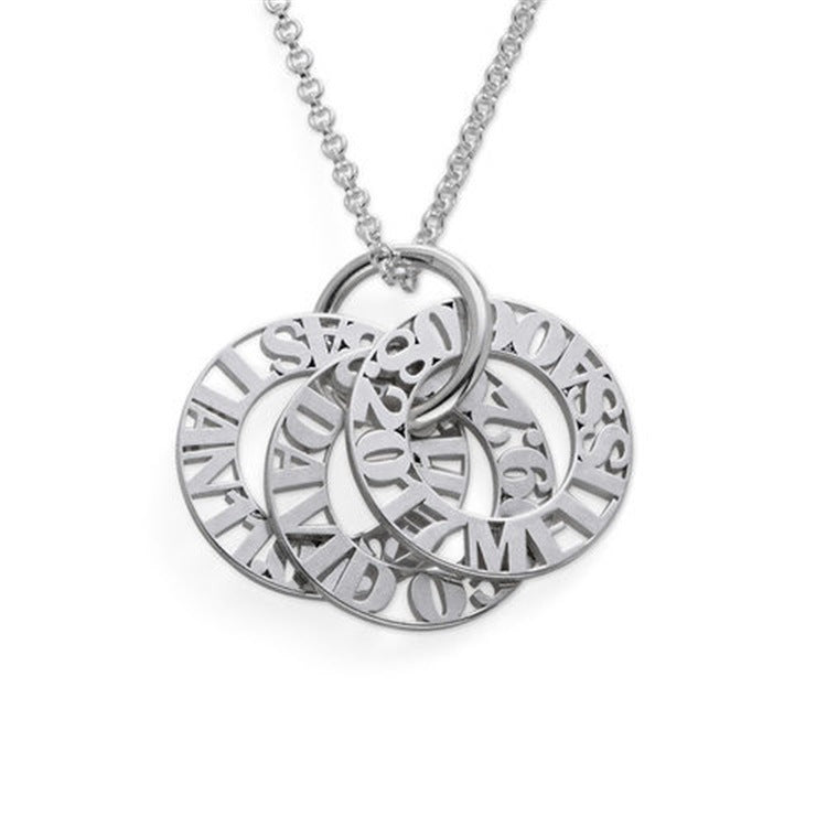 Vintage hollow round pendant necklace for women, perfect as a holy birthday gift.