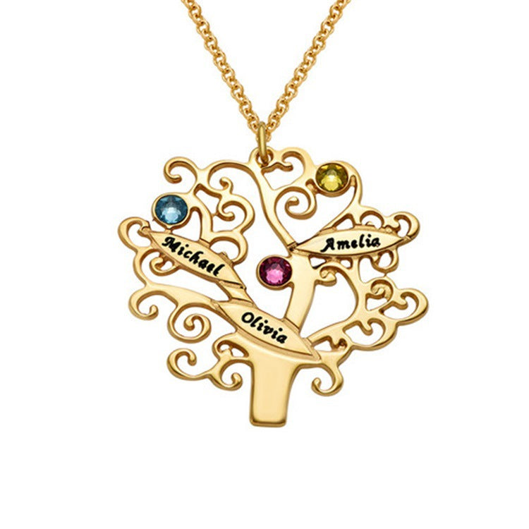 925 Silver Colorful Tree of Life Bracelet, featuring a couple's love tree pendant.