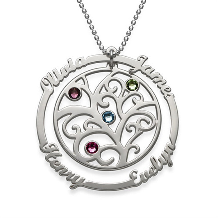 Non-allergic, non-discoloring women's pendant necklace.