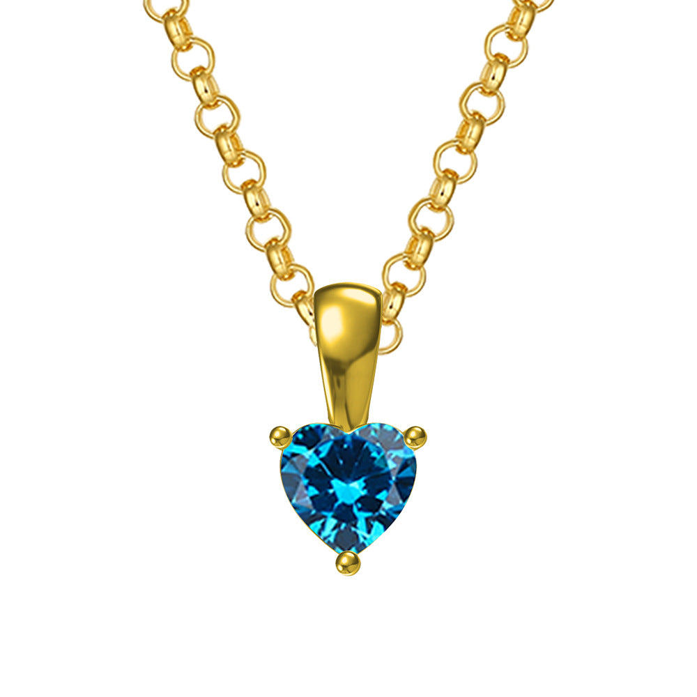 Amazon Power Factory 12-Month Birthstone Necklace Pendant for Women—perfect Mother's Day gift.