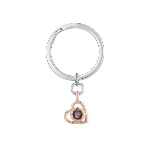 100 languages I love you projection necklace custom nano color picture photo text love pendant