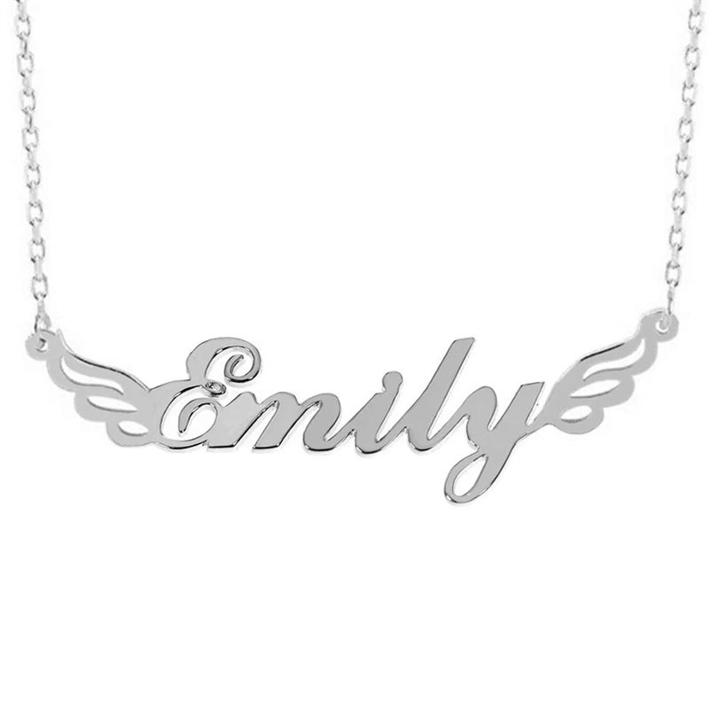 Popular Butterfly Love Wings Pumpkin Diamond Necklace—perfect holiday gift jewelry.