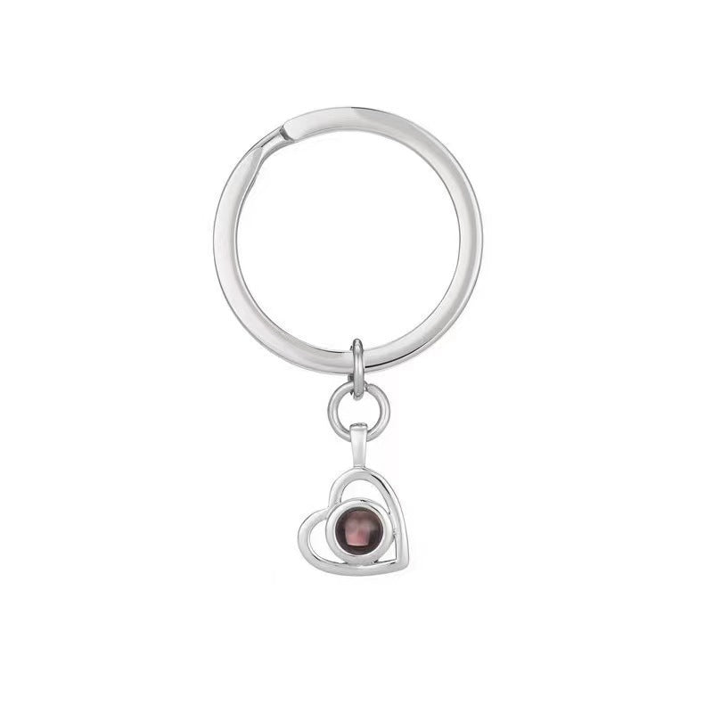 100 languages I love you projection necklace custom nano color picture photo text love pendant