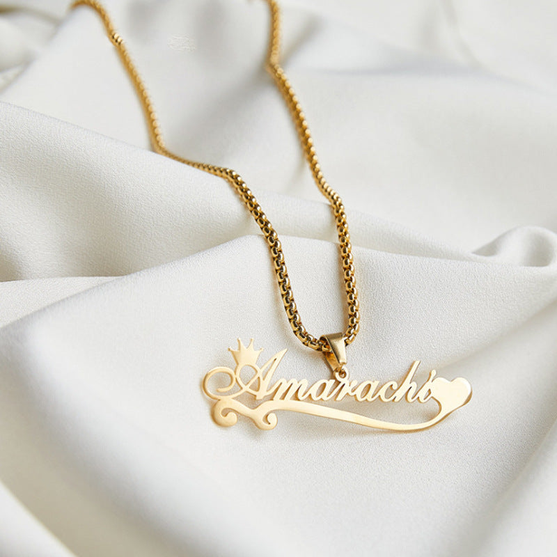 Popular Butterfly Love Wings Pumpkin Diamond Necklace—perfect holiday gift jewelry.