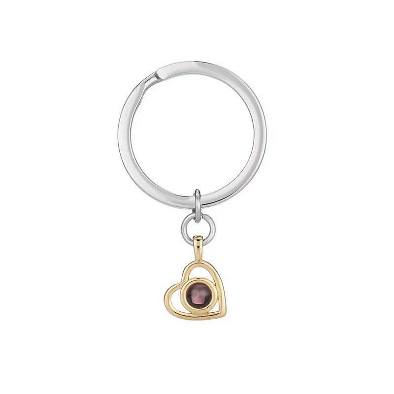 100 languages I love you projection necklace custom nano color picture photo text love pendant
