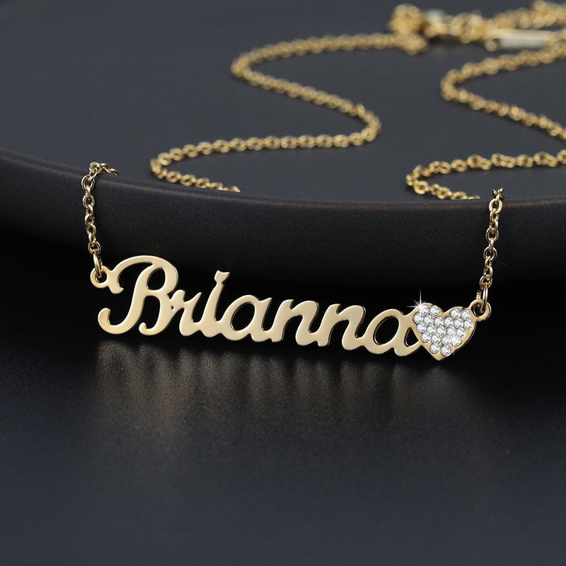 Popular Butterfly Love Wings Pumpkin Diamond Necklace—perfect holiday gift jewelry.