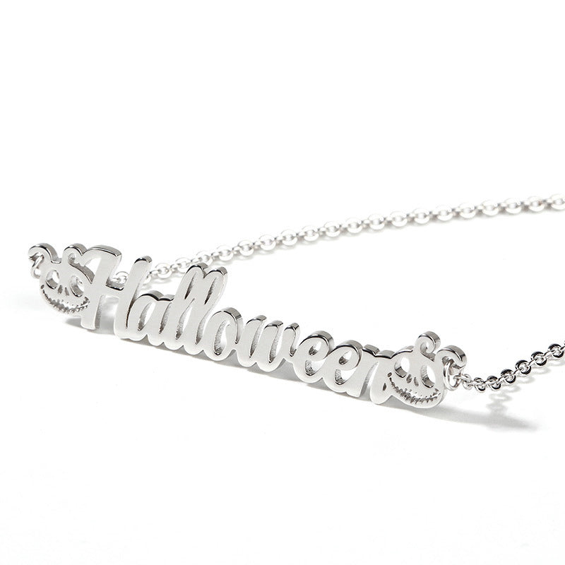 Popular Butterfly Love Wings Pumpkin Diamond Necklace—perfect holiday gift jewelry.