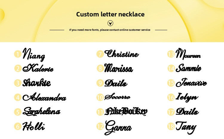Custom crown letter name necklace, personalized pendant, creative fashion jewelry for unique style